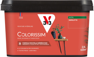 Peinture COLORISSIM Satin 2,5L Espelette