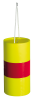 Fardier cylindrique TALIAFLUO jaune bande rouge
