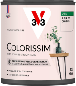 Peinture COLORISSIM Satin 0,5L Fleur de Cerisier