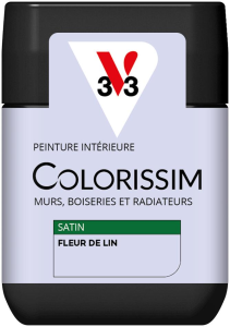 Peinture COLORISSIM Satin 0,075L Fleur de Lin Testeur