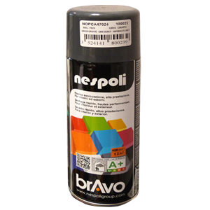 Aérosol gris graphite 400ml RAL 7024 -