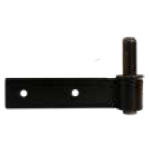 Gond droit réversible noir D14x145mm