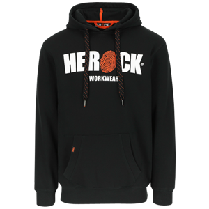 Sweat à capuche HERO noir Taille L - HEROCK