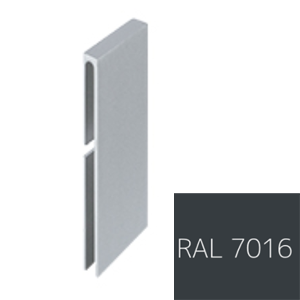 Jonction pour DURABAL BO H.120mm alu laqué RAL7016 BOAC 20/100-XC