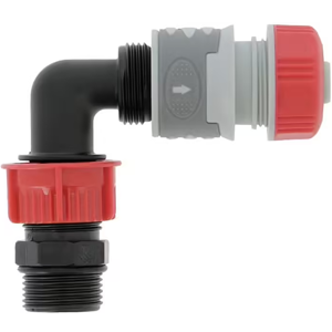 Kit Raccord rapide gros débit Coude MF 26/34 - Mamelon MM 26/34