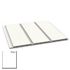 Lambris PVC alvéolaire blanc 250mmxL.6m ép.10mm (remplace réf. div0215)