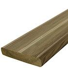 Lame de Terrasse 27x145x4200 SILVERWOOD VERT CL.4-Pin du nord PEFC/Pqt 4 lames =2,436m2 PR