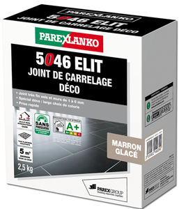 Joint carrelage déco 5046 ELIT - 2,5kg marron glacé1 à 6mm - FIN DE SERIE