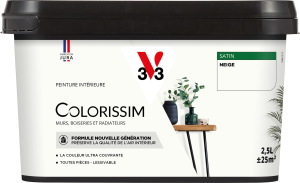 Peinture COLORISSIM Satin 2,5L Neige