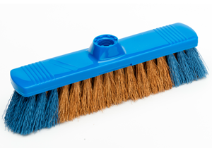 Balai de ménage coco/polypro 28cm