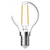 Ampoule LED mini globe filament E14 4W 470lm=40W 2700K - FIN DE SERIE