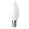 Ampoule LED flamme filament milky E14 4,6W 470lm=40W 2700K
