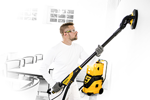 Pack ponçeuse LEROS + extracteur Premium 1125L