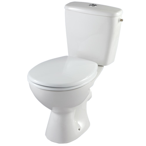Pack WC sortie horizont.NF blanc ELEMENT mécanisme 3/6L
