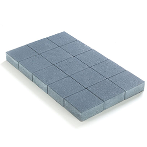 Pavés 15x15x6cm Béton Pierre-bleue Pal 520 pavés soit environ 11,81m² FDS non tambouriné avec chanfrein COECK