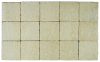 PAVES IN LINE 15x15x6cm Dolomie jaune - Palette de 520 pavés soit 11,81m²/Pal