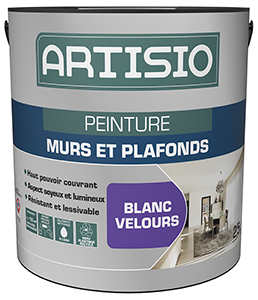Peinture acrylique velours blanc ARTISIO 2,5L