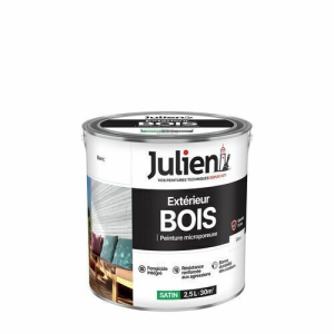 Peinture BOIS microporeux blanc 2,5L