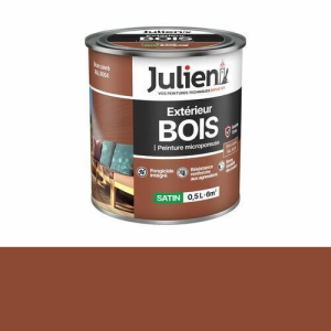 Peinture BOIS microporeux brun cuivre 0,5L