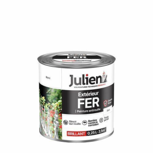Peinture antirouille FER blanc brillant 0,25L