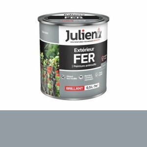 Peinture antirouille FER gris acier 0,5L