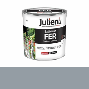 Peinture antirouille FER gris acier 2L