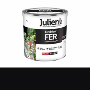 Peinture antirouille FER noir brillant 2L