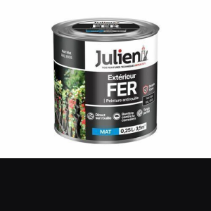 Peinture antirouille FER noir mat 0,25L