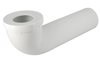 Pipe WC PVC longue Ø100 joint 85/107 blanche