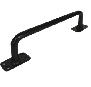 Poignée fil rond noire Ø14 275mm