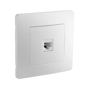 Prise RJ45 catégorie 6 NORA blanc