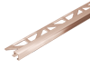 Profilé de finition carrelage SQUARELINE alu anodisé Cuivre mat 11mmx250cm DPSAE 110-K - FIN DE SERIE