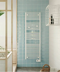 Radiateur sèche-serviettes électrique GORELI Digital 750W Blanc