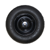 Roue brouette gonflée - Essieu Ø240x20mm SIRL