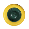 Roue brouette increvable jaune - Essieu Ø240x20mm SIRL
