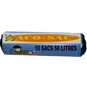 Sac poubelle 50L - 10 sacs