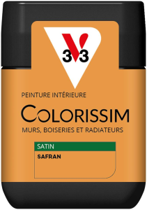 Peinture COLORISSIM Satin 0,075L Safran Testeur