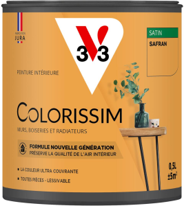 Peinture COLORISSIM Satin 0,5L Safran