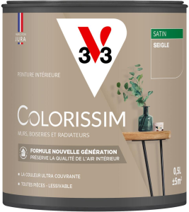 Peinture COLORISSIM Satin 0,5L Seigle