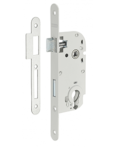 Boitier serrure pour cylindre 1 tour axe 40mm