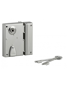 Serrure grille/portail PDT 1/2 tour - Droite - 70x110mm - FIN DE SERIE