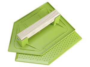 Taloche ABS verte pointue 27x18cm