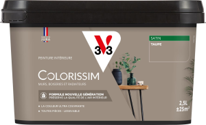 Peinture COLORISSIM Satin 2,5L Taupe