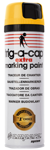 Traceur de chantier jaune 500ml Trig a cap Extra