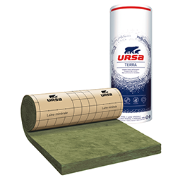 Laine de verre 160mm px roulé PRK32 URSA 2,70x1,20m soit 3,24m² / R=5,00