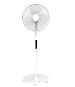 Ventilateur sur pied blanc 40cm 45W