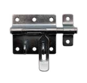 Verrou de box porte cadenas Ø10 zingué