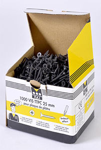 Vis trompette 3,5x25mm - 1000 pces