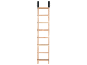 Extension échelle plate de toit bois 2m 8 échelons