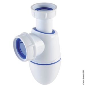 Siphon de lavabo Ø40 joints intégrés FIN DE SERIE